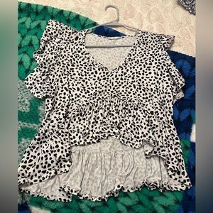 altard state cropped dressy shirt